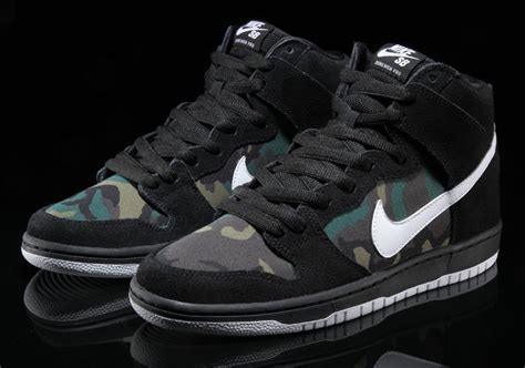 nike sb dunk high pro camo